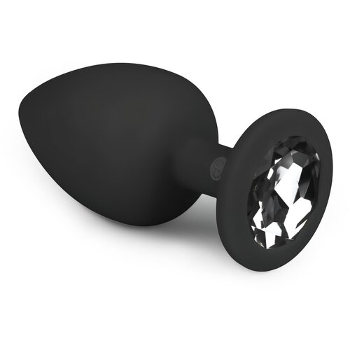 EasyToys - Anal Collection Diamond Čep Large - Crn Slike