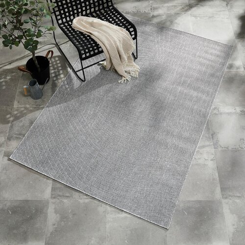 Ambia Garden PREPROGA ZA ZUNANJO UPORABO 120/170 cm tkano siva Slike