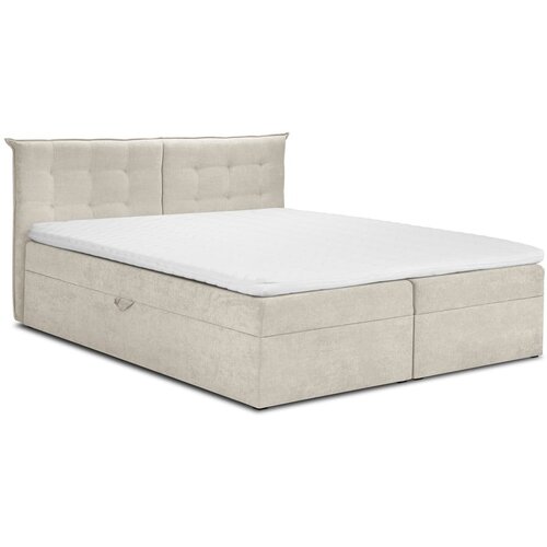 Mazzini Beds bež bračni krevet Mazzini Kreveti Echaveria, 160 x 200 cm Slike