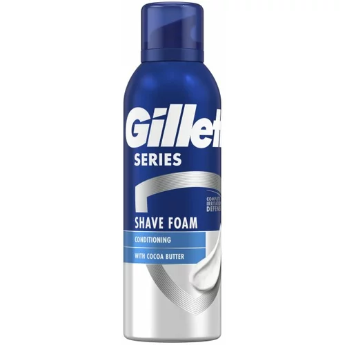 Gillette series conditioning pjena za brijanje s kakao maslacem 200 ml