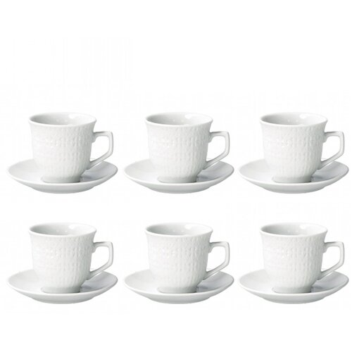 Ad trend Set skodelic za čaj 75989 / 6 kos / bel porcelan, (5000199479) Cene