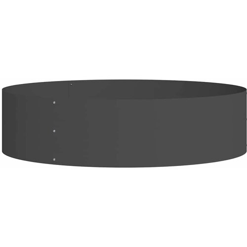  Prsten za saksiju 5 pcs Crna 80 x 80 x 20 cm Čelična vrata Slike