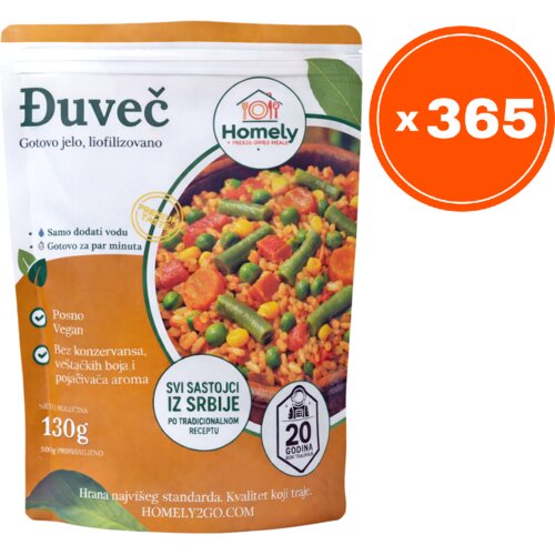 Homely Đuveč 130g, 365 komada Cene