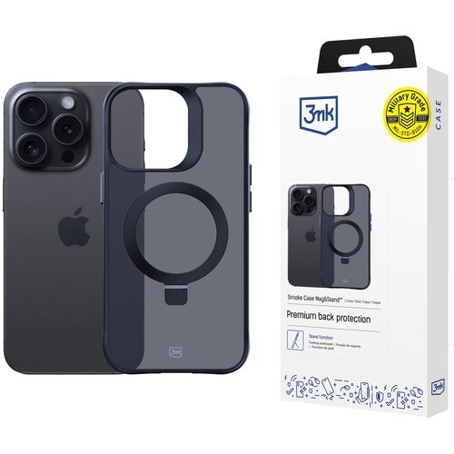 3mk APPLE IPHONE 13 PRO MAX - SMOKE CASE MAG&STAND, (5000299885) Cene