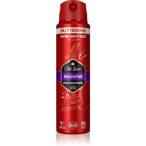 Old Spice RockStar deodorant v pr&amp;scaron;ilu za mo&amp;scaron;ke 200 ml Slike