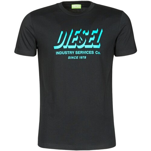 Diesel Majice s kratkimi rokavi A01849-0GRAM-9XX Črna Slike