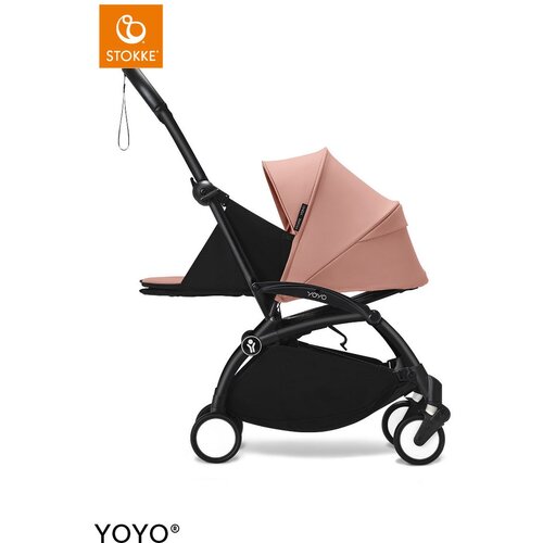 Stokke Ogrodje vozička black frame 0+ newborn pack Yoyo® ginger Cene