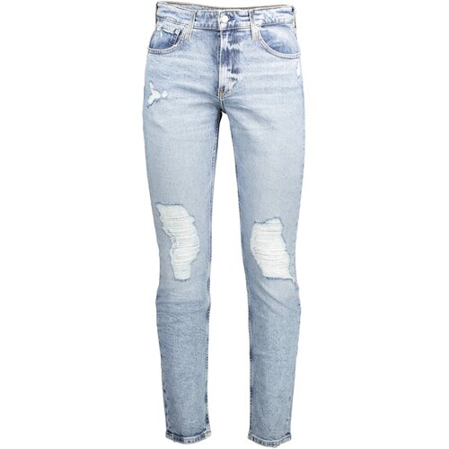 Calvin Klein MEN&amp;amp;#39;S DENIM JEANS LIGHT BLUE Slike