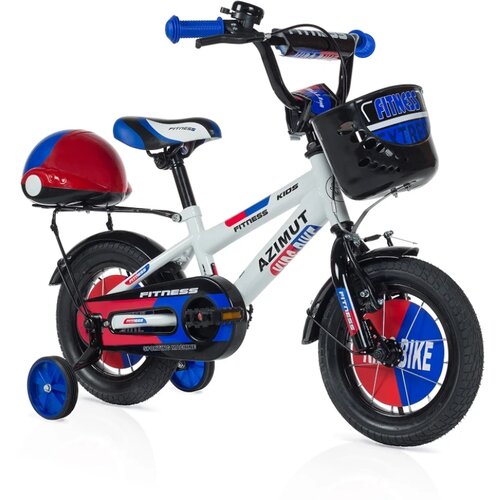  bicikl za dečake 12&amp;quot; fitness azimut blue, 2g+ Slike