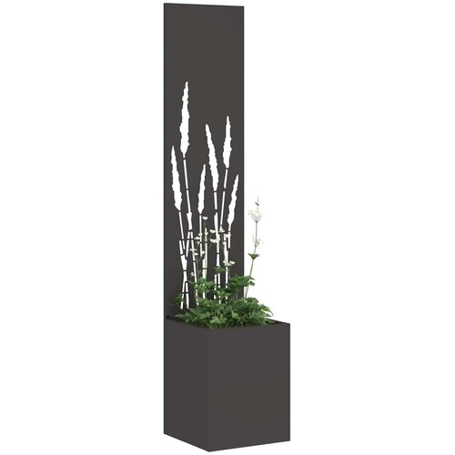  Privatnost u vrtu Crna 32 x 32 x 150 cm Hladno valjana čelična Slike