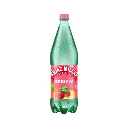 Knjaz Milo&amp;scaron; VODA GAZIRANA BRESKVA 1.25L Slike