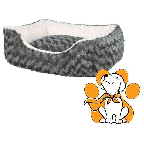 Trixie Bed Kaline 50x40cm, Krevet Za Mačke i Male Pse, Sivi Slike