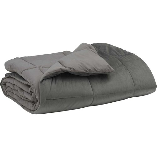  Ljetni pokrivač Svijetlo siva 155 x 220 cm Mikrovlakna - Svjetlosiva 155 x 220 cm Slike