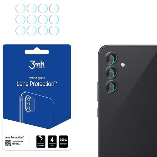 3mk za&amp;scaron;čitno steklo za kamero - Samsung A34 5G - 4PACK Slike