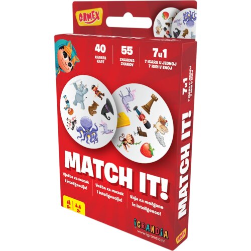 Interaktivna zabava Di: gamex - match it! ( 1100026560 ) Cene