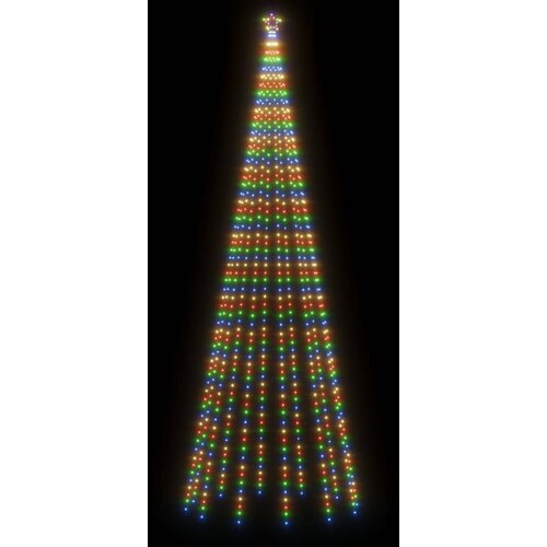  Stožasto božićno drvce &amp;scaron;areno 732 LED žarulje 160 x 500 cm Slike