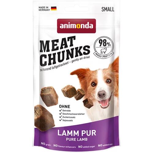 Animonda Meat Chunks Small - Varčno pakiranje: 4 x 60 g jagnjetina