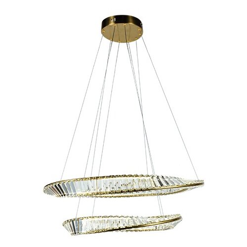  LED visilica sa kristalima i daljinskim 95W 800mm Cene
