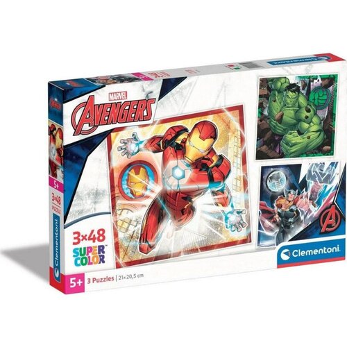 Clementoni puzzle 3X48 marvel avengers Cene
