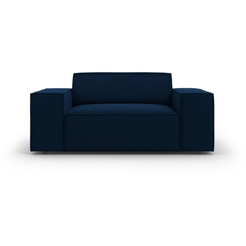 Micadoni Home Temno moder žameten fotelj Jodie &amp;ndash; Slike