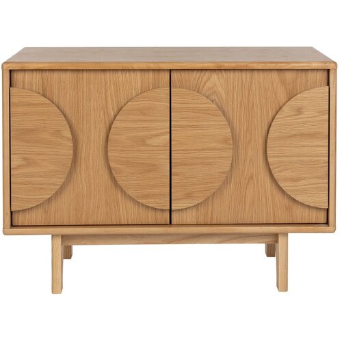 Zuiver Nizka komoda v hrastovem dekorju v naravni barvi 82x58 cm Groove &amp;ndash; Slike