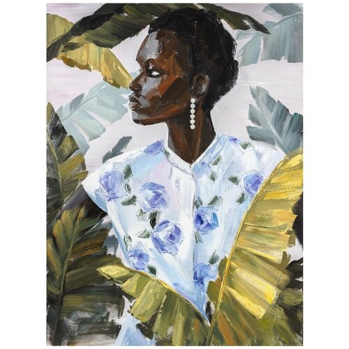 Signes Grimalt Slike, platna African Woman Slikarstvo Črna Cene