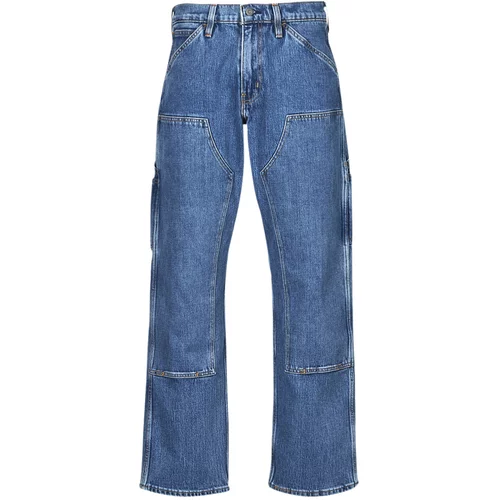 Levi's Jeans straight WORKWEAR 565 DBL KNEE Modra