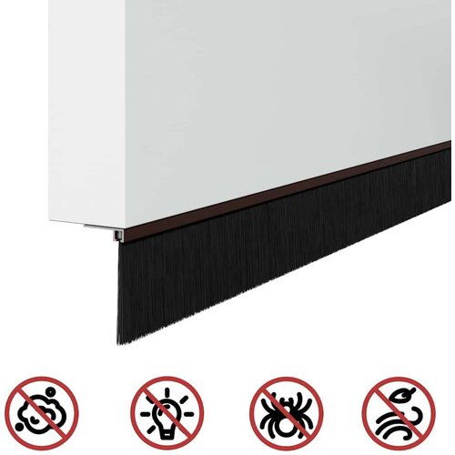 VidaXL Samoljepljivi pečati za vrata 12 pcs Smeđa 100 cm Slike