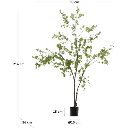 Kave Home Umetna rastlina (vi&amp;scaron;ina 214 cm) Enkianthus &amp;ndash; Slike