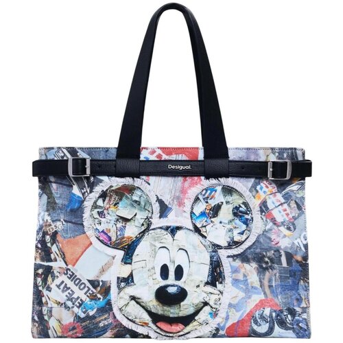 Desigual BAG_MICKEY COLLAGE 25WAXA40 Crna Cene