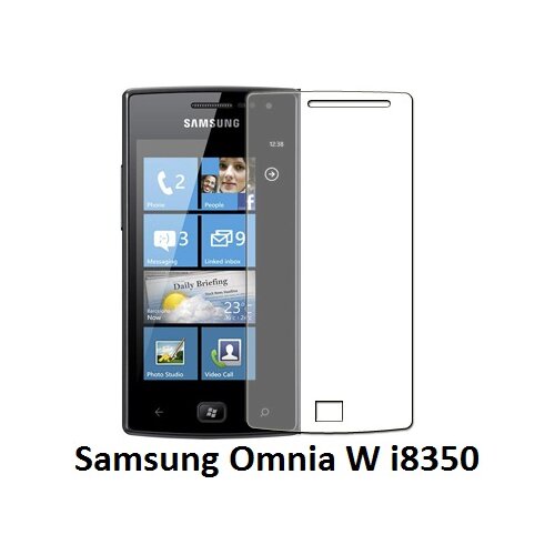  Za&amp;scaron;čitna folija ScreenGuard za Samsung Omnia W i8350 Slike