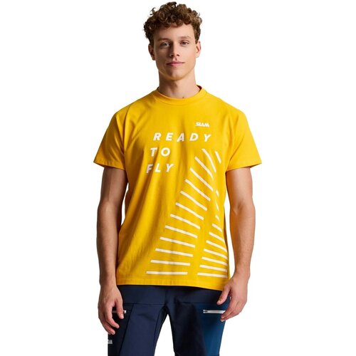 Slam Majice s kratkimi rokavi Foil T-Shirt Ss Rumena Slike