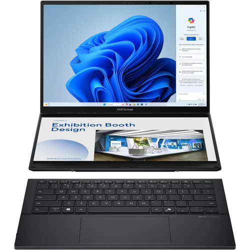 Asus Zenbook Duo UX8406CA-QL077X Ultra 7 255H/32GB/1TB/W11 Pro prenosni računalnik, (21626614)