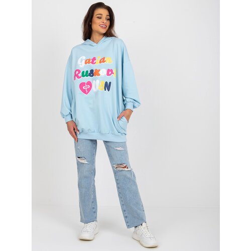 FANCY Sweatshirt-FA-BL-8117.48-light blue Cene