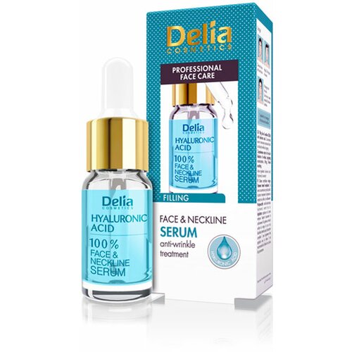 Delia serumi za lice i vrat sa hijaluronskom kiselinom za regeneraciju kože Slike