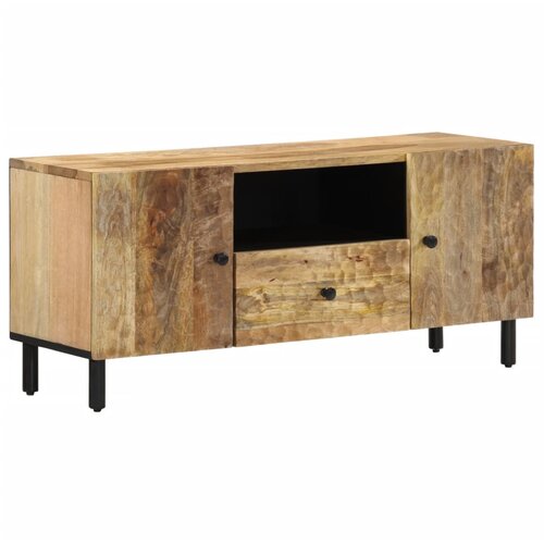 VidaXL TV omarica 105x33x46 cm trden mangov les Slike