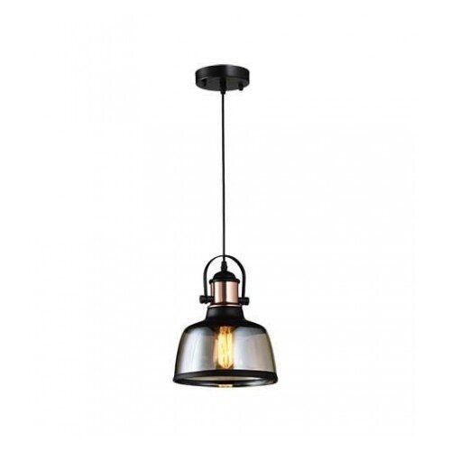 Rustik 93 VISILICA 1*E27 BLACK/COPER/COGNAC GLASS Cene
