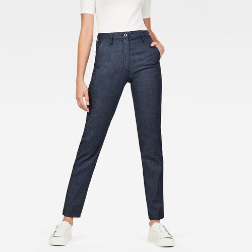 G-star Pants - Bronson high skinny chino wmn blue Slike