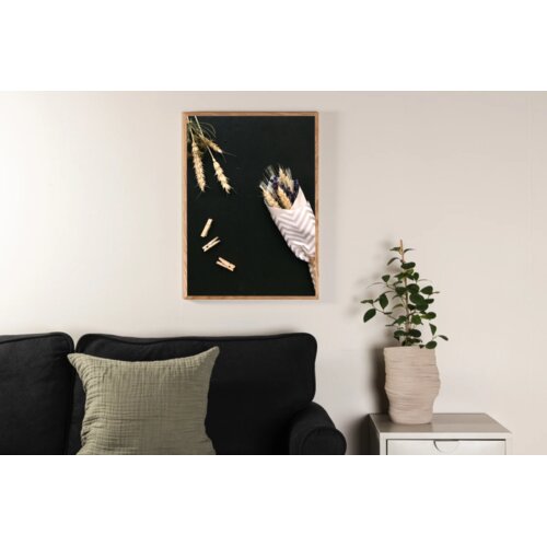 Venture Home poster Flowers on Table 21 &amp;times; 30 cm, crni Slike