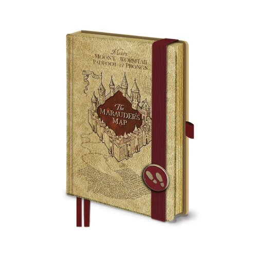 Pyramid International Lux agenda A5 - Harry Potter, Marauders Map Slike
