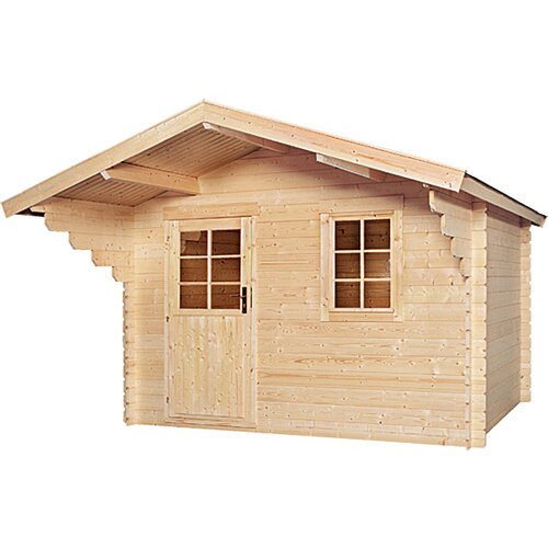KIEHNHOLZ drvena vrtna kućica stockholm (drvo, baza: 7,5 m², debljina stijenke: 28 mm) Cijene