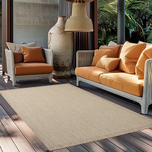 Ayyildiz Carpets Bež zunanja preproga 120x170 cm Giza &amp;ndash; Slike