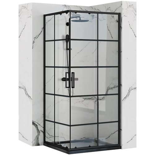 Rea Tuš kabina Concept Black 90x90 Cijene