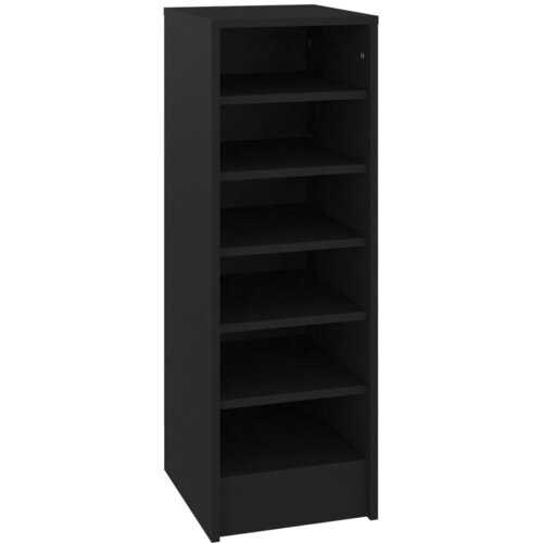 Maison Chic Omarica za obutev - Kopa za čevlje črna 31,5x35x90 cm iverna plo&amp;scaron;ča, (21776270) Slike