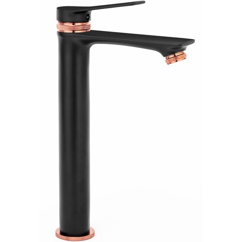 Rea VIRAL Mešalnik za umivalnik Black Rose Gold High Cene