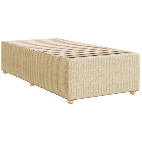 vidaXL Okvir za krevet krem 80x200 cm od tkanine Cijene