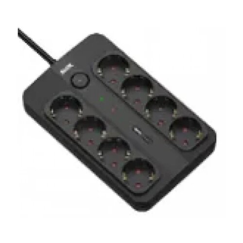 Max Produžni kabl sa prenaponskom za&amp;scaron;titom sa 8 utičnica MPS-908SB-3M/3m/USB port Slike