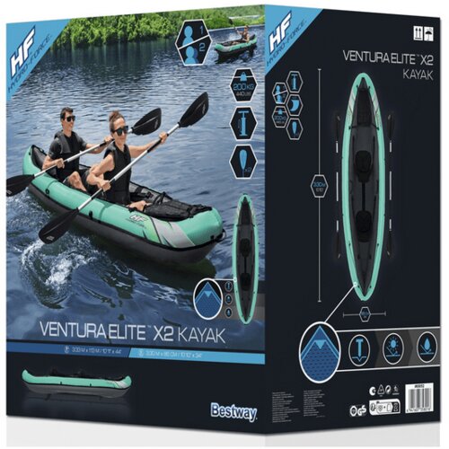 Lean Toys napihljivi kajak 330 x 86 cm za dve osebi bestway 65052 Slike