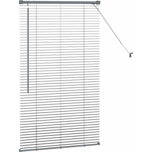  Venecijanski zastore Tamno siva 130 x 80 cm Aluminij Slike
