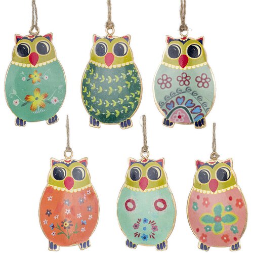 Signes Grimalt Obeski Owl 6 Enot Večbarvna Slike
